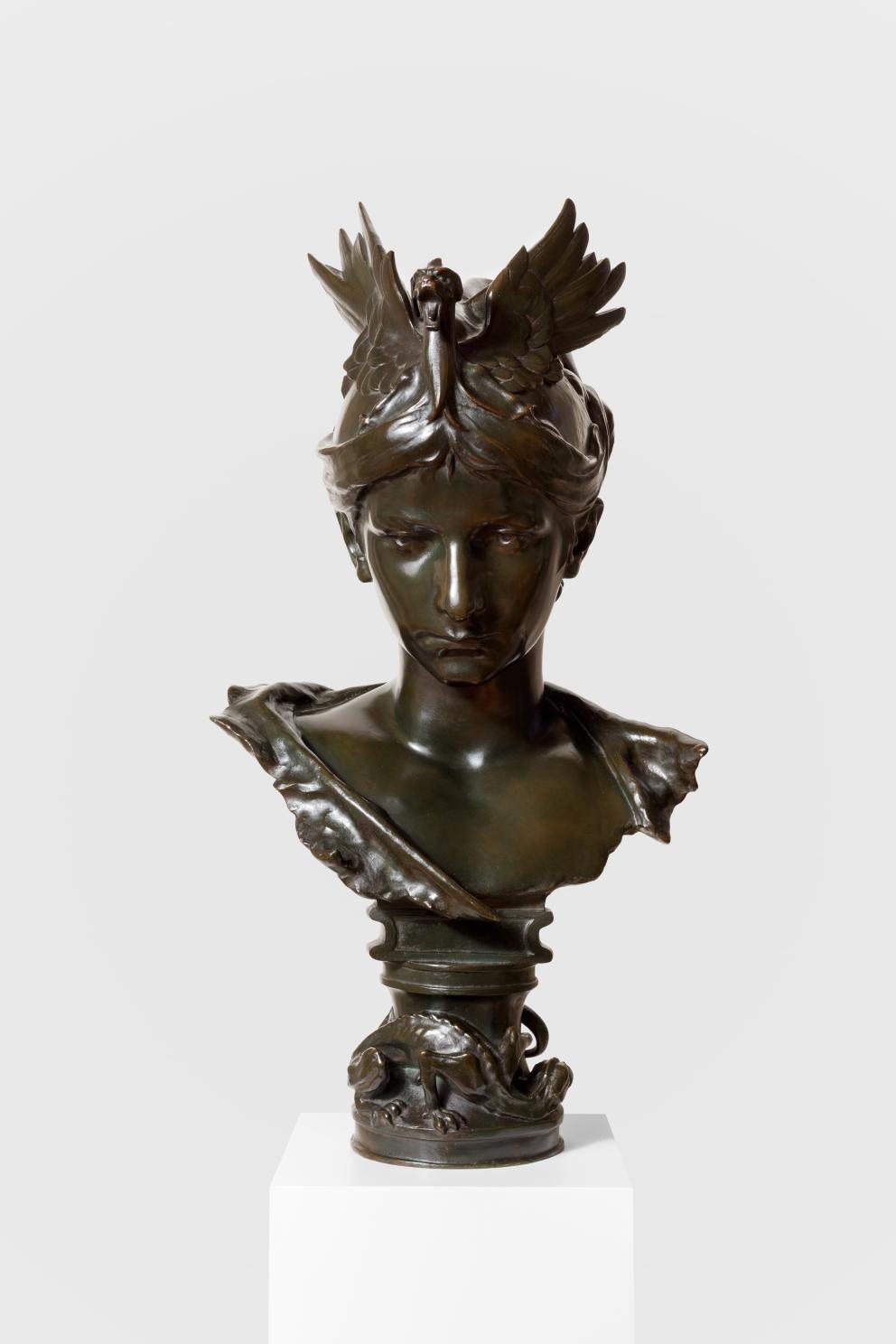 Charles Van der Stappen (1843-1910) Sphinx / Sfinx (ca. 1883)