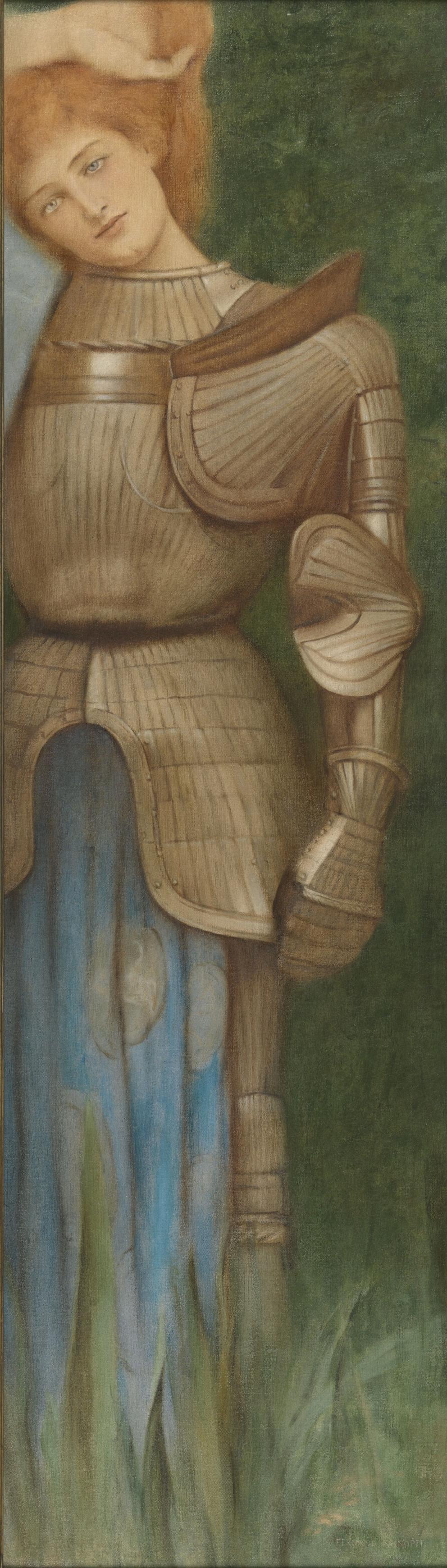 Fernand Khnopff (1858-1921) Britomart (1894)