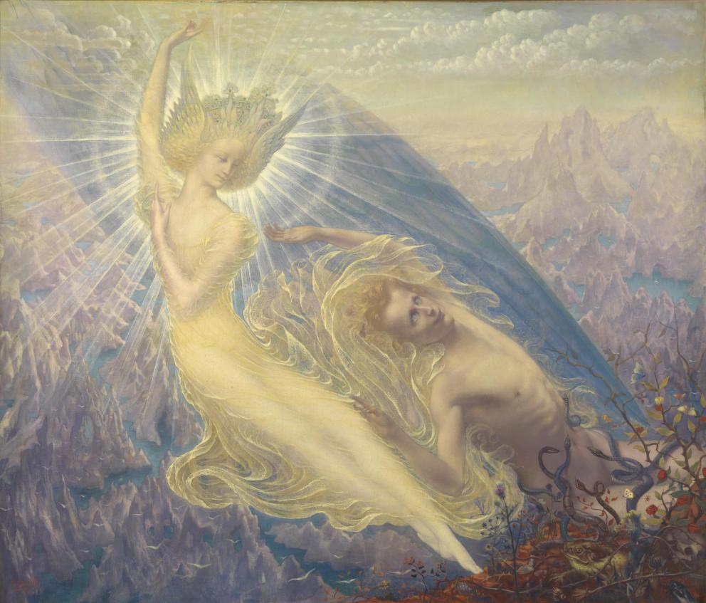 Jean Delville (1867-1953) L’Ange des Splendeurs (1893)